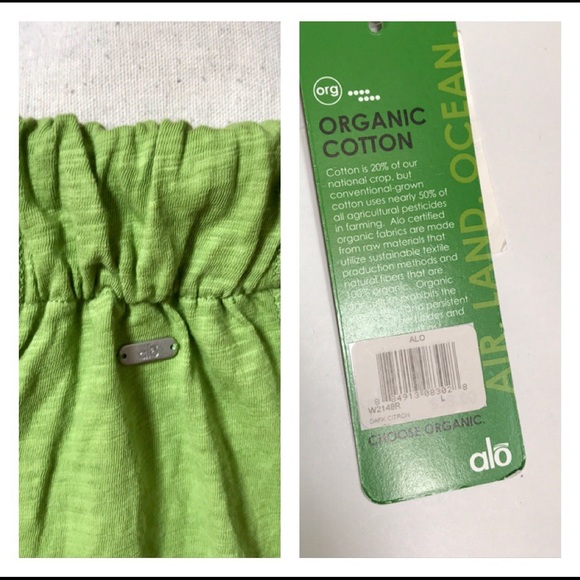 NWT Alo Organic Cotton Racerback Tank - Picture 7 of 8